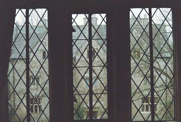 window view at the old gatehouse