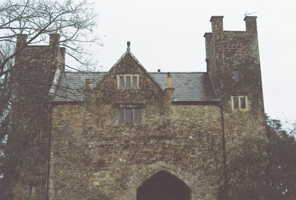 the welsh gatehouse from inside