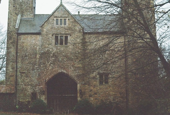 welsh gatehouse from the front